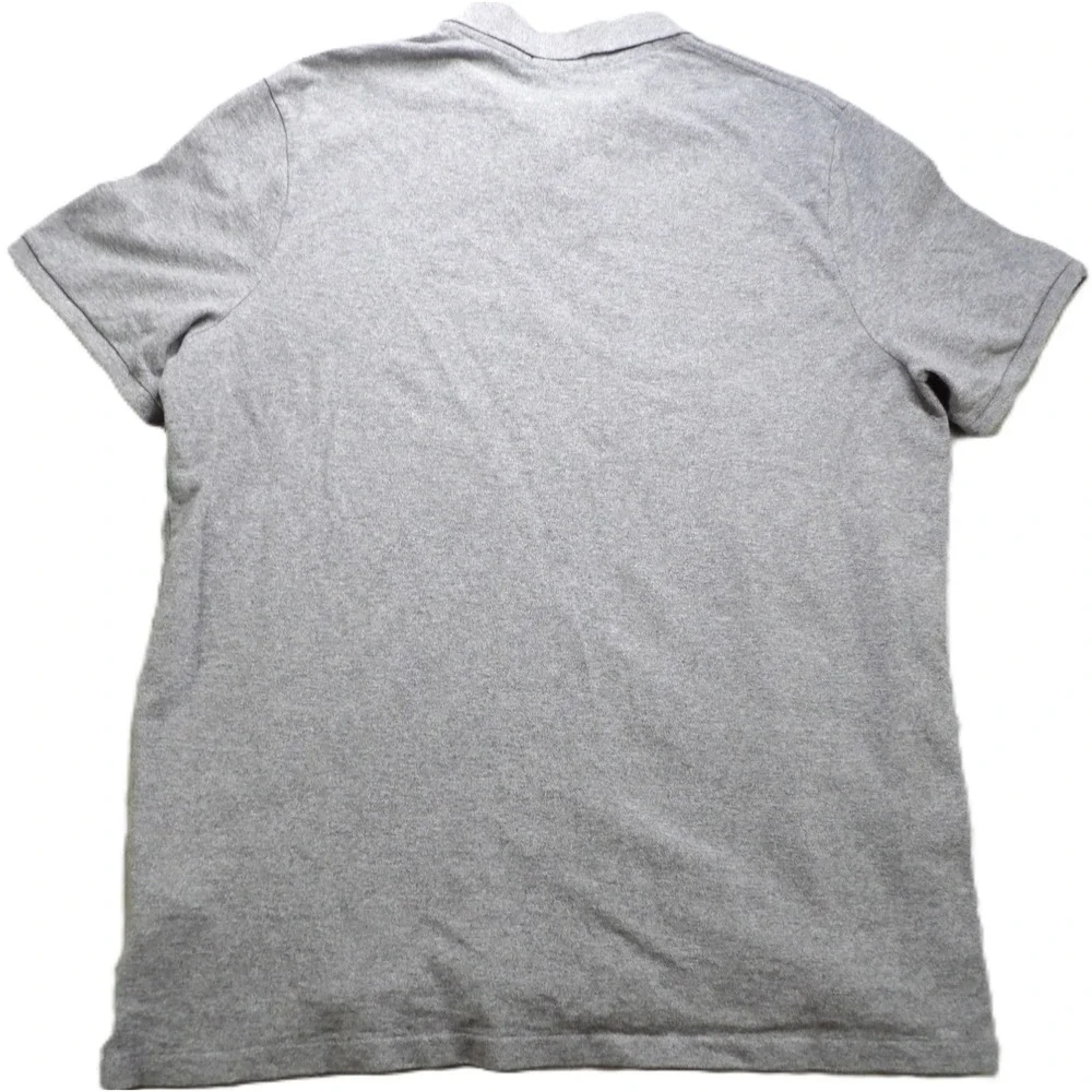 Polo by Ralph Lauren Light Gray Short Sleeve Polo Shirt with Pony Logo